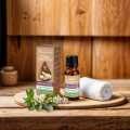 Vera Nord olejek eteryczny Pobudzająca mieszanka do sauny 10 ml. 100% naturalny i organiczny. Działa pobudzająco i orzeźwiająco.