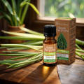 Vera Nord olejek eteryczny Trawa cytrynowa 10 ml. 100% naturalny i organiczny. Łagodzi bóle głowy i mięśni. Poprawia krążenie. Pomocny w sytuacjach dużego stresu oraz wyczerpania nerwowego.