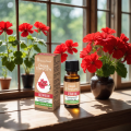 Vera Nord olejek eteryczny Geranium 10 ml. 100% naturalny i organiczny. Ma działanie moczopędne, dezodorujące i tonizujące. Wzmacnia i regeneruje komórki. Jest bardzo korzystny w leczeniu trądziku, stanów zapalnych i innych chorób skóry.