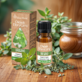 Vera Nord olejek eteryczny Oregano 10 ml. 100% naturalny i organiczny.  Jego właściwości antyseptyczne wykorzystuje się w: kąpielach odkażających i okładów w celu złagodzenia dolegliwości takich jak: wypryski, łuszczyca, grzybica.