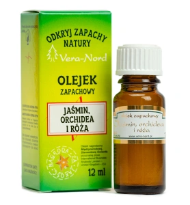 Olejek zapachowy Vera-Nord Jaśmin Orchidea Róża 10 ml 