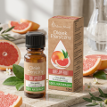 Vera Nord olejek eteryczny Grejpfrut 10 ml. 100% naturalny i organiczny. Wzmacnia układ odpornościowy, łagodzi depresję, reguluje apetyt, usuwa toksyny z organizmu. Ma działanie tonizujące i relaksujące.