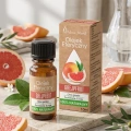Vera Nord olejek eteryczny Grejpfrut 10 ml. 100% naturalny i organiczny. Wzmacnia układ odpornościowy, łagodzi depresję, reguluje apetyt, usuwa toksyny z organizmu. Ma działanie tonizujące i relaksujące.