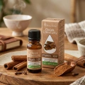 Vera Nord olejek eteryczny Cynamon z kory 10 ml. 100% naturalny i organiczny. Poprawia krążenie, zmniejsza stany zapalne. Posiada właściwości przeciwwirusowe. Łagodzi depresję. Pobudza układ odpornościowy oraz libido.